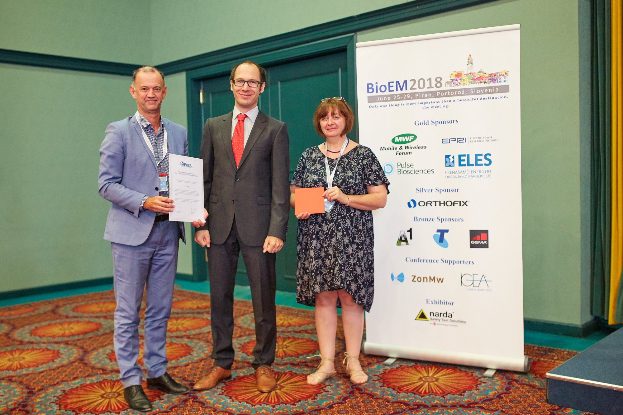 Assist. Prof. Bor Kos is the winner of the 2018 Alessandro Chiabrera award