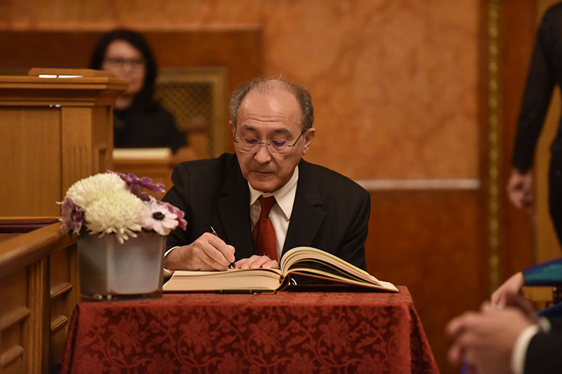 Dr. Lluis M. Mir is an Honorary Doctor of the University of Ljubljana